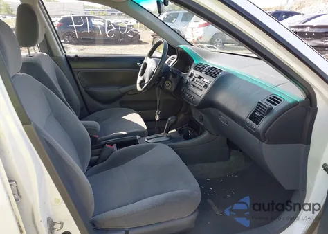 2002 Honda Civic Lx из США, поврежденный, VIN 2HGES16552H611246